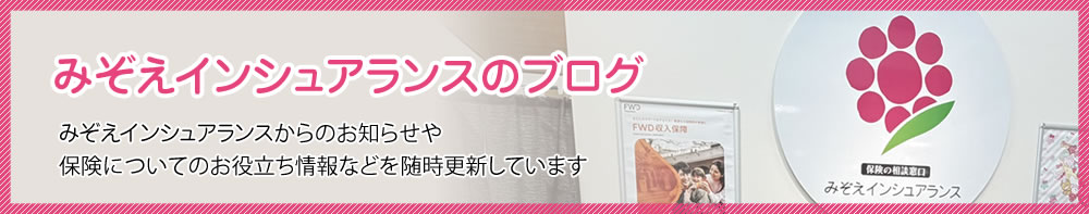 みぞえインシュアランスのブログ